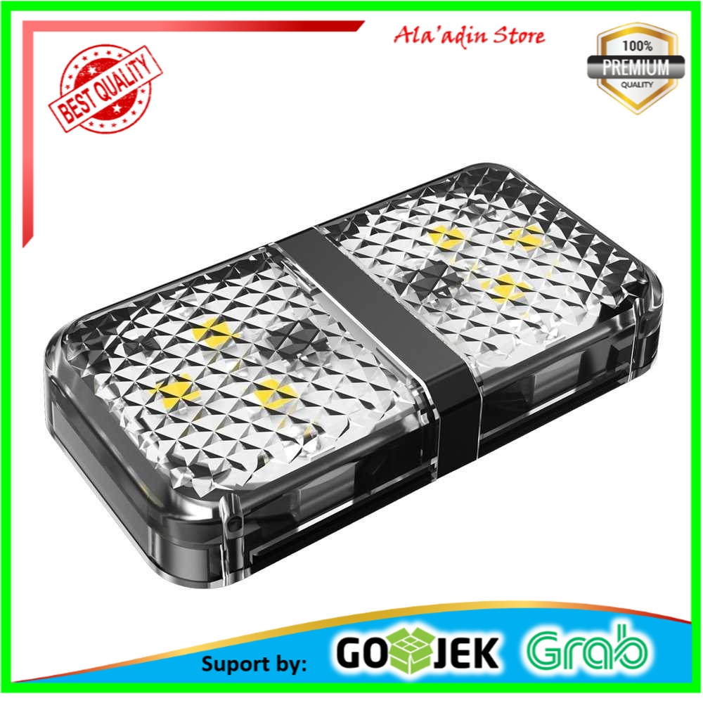 Cuci Gudang Baseus Lampu LED Pintu Mobil Door Open Warning Light 2 PCS - CRFZD-01