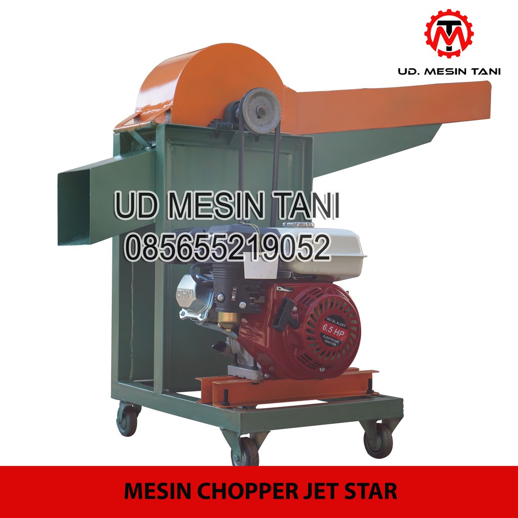 Mesin Chopper Rumput Jet Star Type A Tanpa Mesin Penggerak
