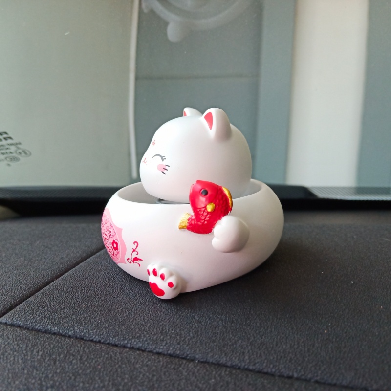 Pajangan Mobil Goyang Kepala Shake Head Doll Kucing Rezeki Jepang Maneki Neko Babi PIG PIGGY