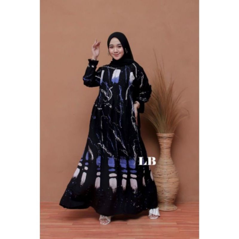 ( PROMO) GAMIS TWILL , TERMURAH DANTERLARIS || GAMIS RAYON MURAH || DASTER MALAMAN-( 4 ) HOONESTY