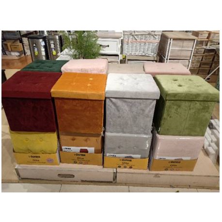 OTTO FOLDABLE STORAGE STOOL INFORMA MURAH / STORAGE BOX LUCU / KOTAK PENYIMPANAN SERBAGUNA
