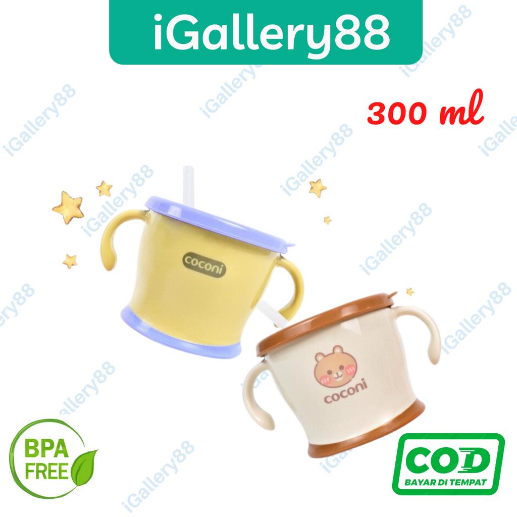 COCONI Early Age Straw Training Mug | Gelas Sedotan Bayi Anak