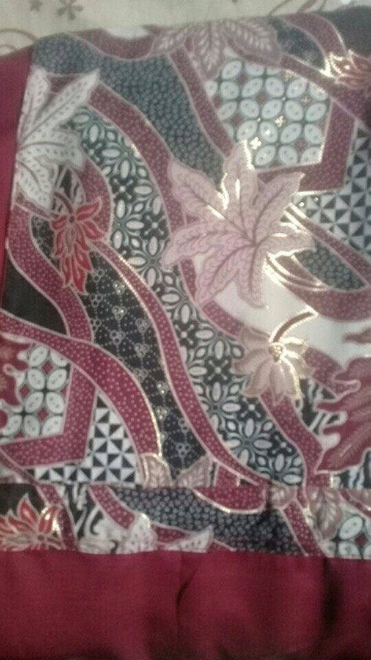 Batik Couple Muslim / Gamis Couple Keluarga Sabya