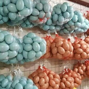 Mainan Telor Ayam Dan Bebek Plastik isi 25pcs SNI