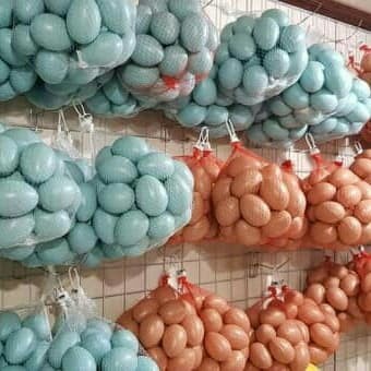 Mainan Telor Ayam Dan Bebek Plastik isi 25pcs SNI