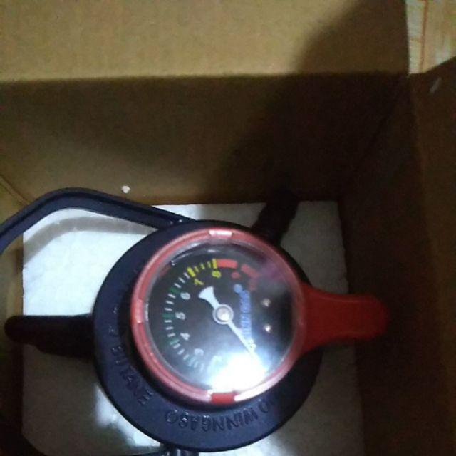 Regulator Winn Gas W-900 M Regulator Gas Lpg Pengaman Triple Lock Dan Meteran W900m