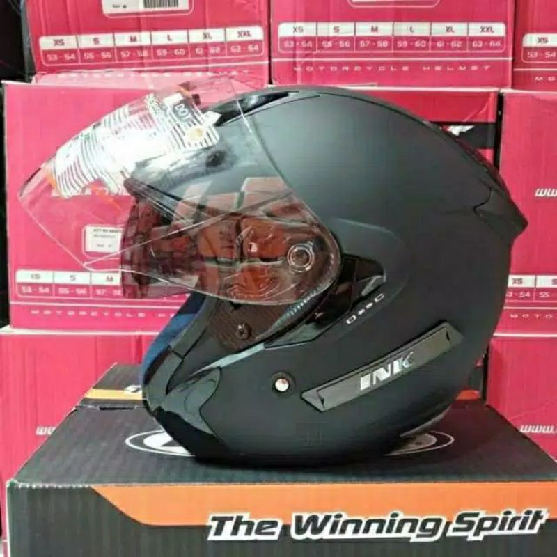 INK HELM METRO 2 SOLID DOUBLE VISOR INK METRO ORIGINAL TERMURAH