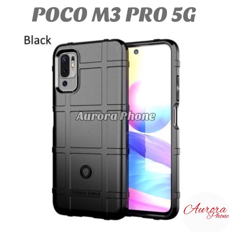 POCO M3 Pro 5G / Redmi Note 10 5G Soft Case Rugged Shield Premium Case Poco M3 Pro 5G / Poco M3 Pro 