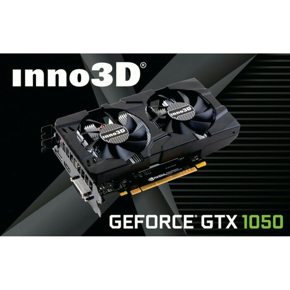 Promo Inno3D GTX 1050 2GB DDR5   DUAL FAN Berkualitas