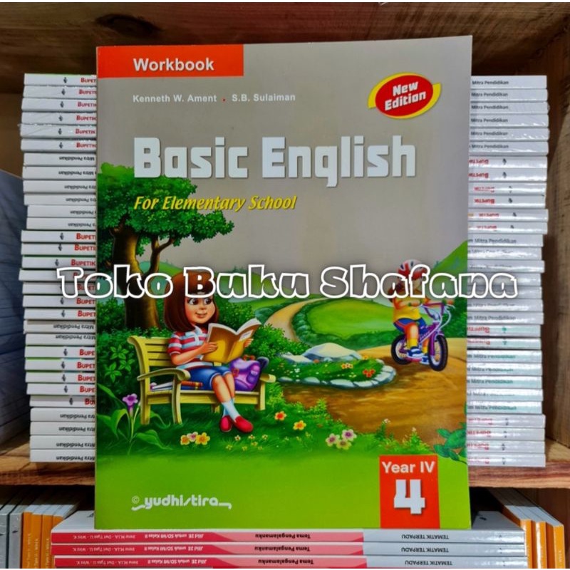 WORKBOOK BASIC ENGLISH NEW EDITION KELAS 1 2 3 4 5 6 SD/MI YUDHISTIRA