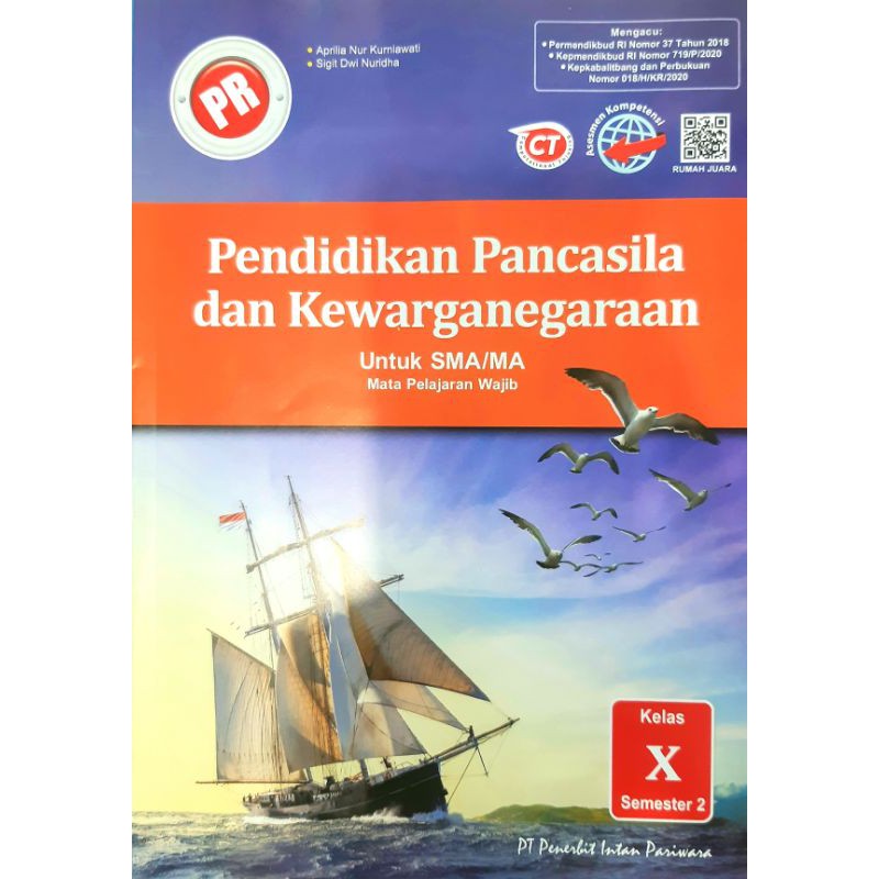 PR PKN KELAS 10 SEMESTER 2 EDISI 2020-2021 INTAN PARIWARA