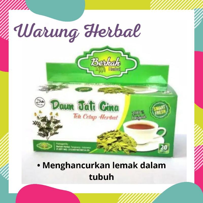 

Daun Jati Cina Celup BERKAH HERBAL