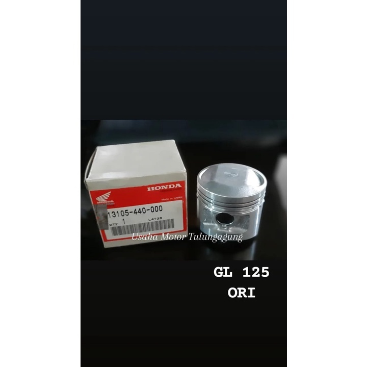 PISTON ONLY HONDA GL 125 GL125 OS 100 ORI AHM (13105440000)