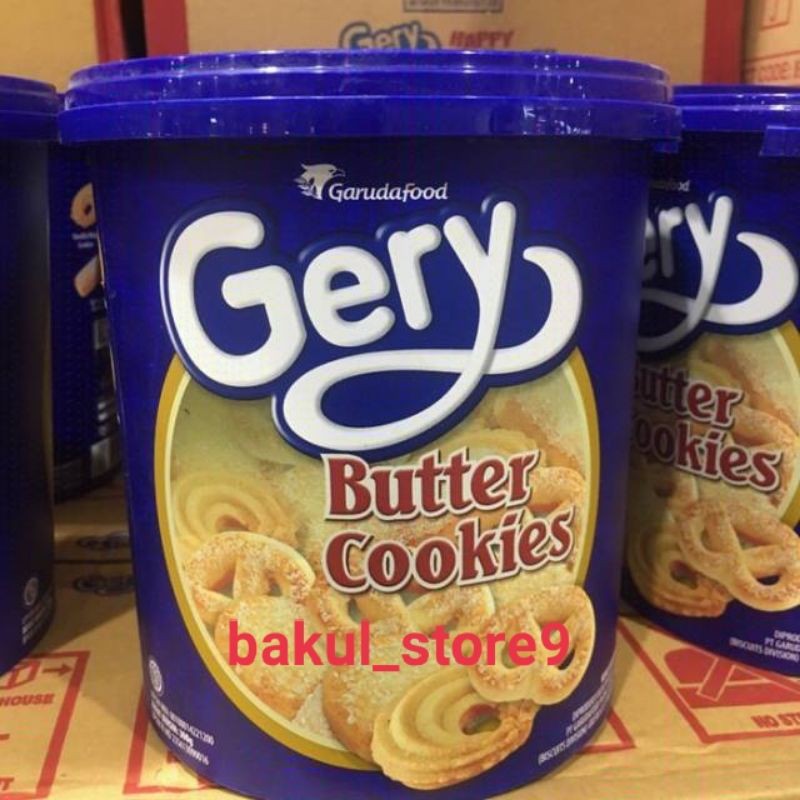 Gery Butter Cookies Kaleng 300gr