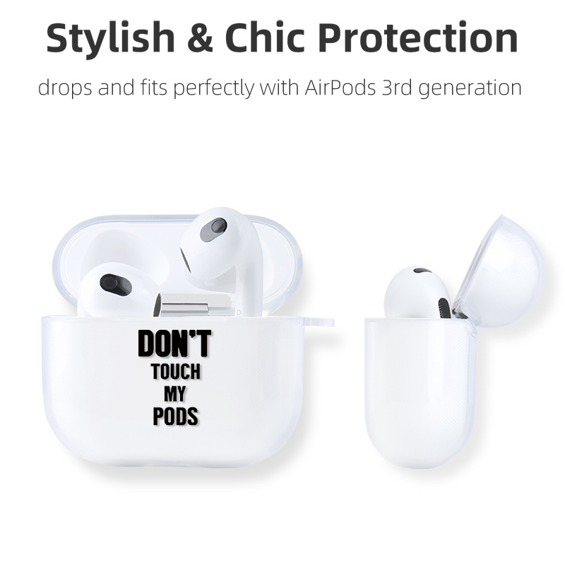 Casing Pelindung Motif Kartun Binatang Lucu Untuk AirPods 3