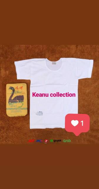 KEANU MEN/Kaos Polos Pria Merek SWAN | Kaos dalam Pria | Singlet Pria