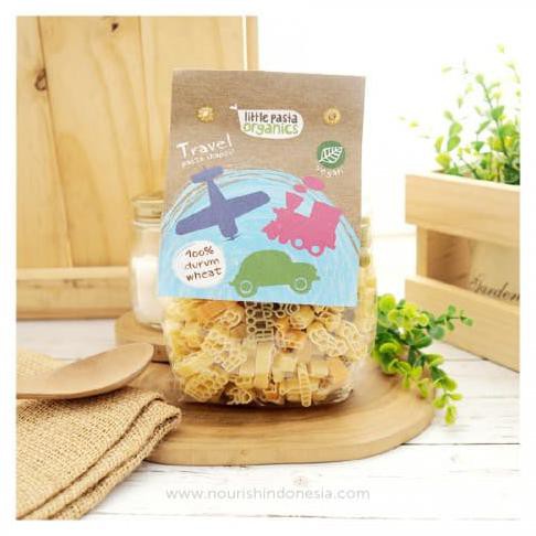 

LITTLE PASTA ORGANICS TRAVEL SHAPED PASTA (SPINACH & TOMATO) (250G)