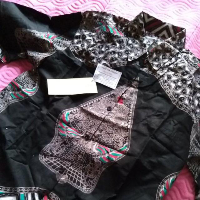 Trolistore Grosir Kemeja Batik Pria Cowok Lengan Panjang Motif Kraton V2