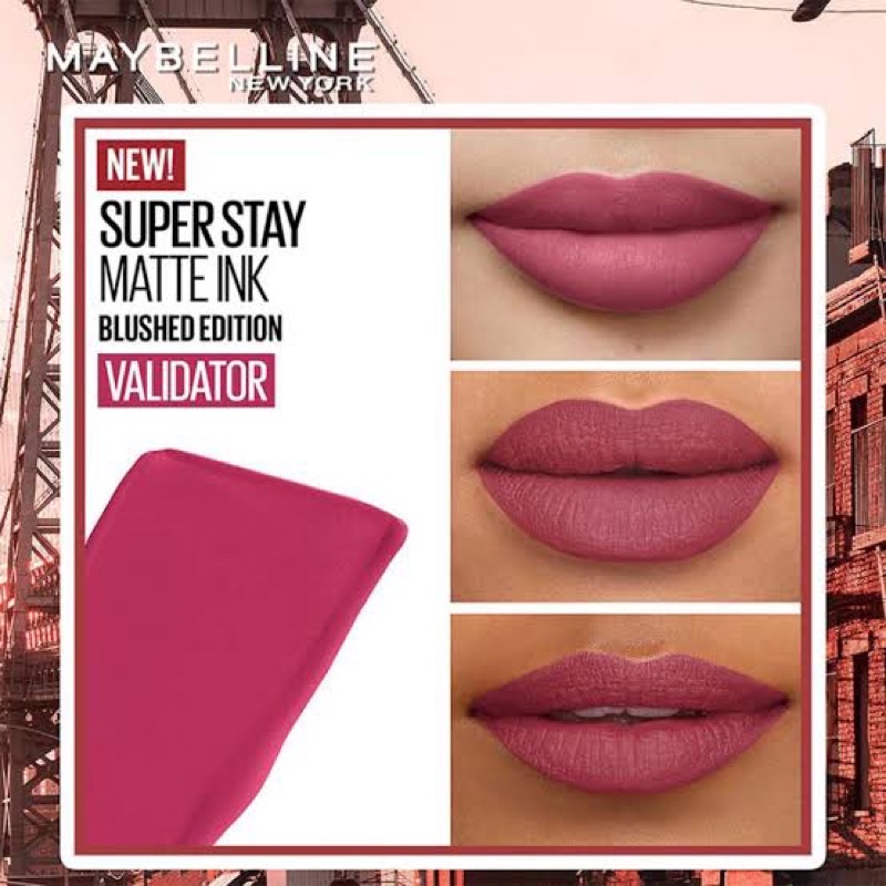 MAYBELLINE SUPERSTAY MATTE INK 385 VALIDATOR