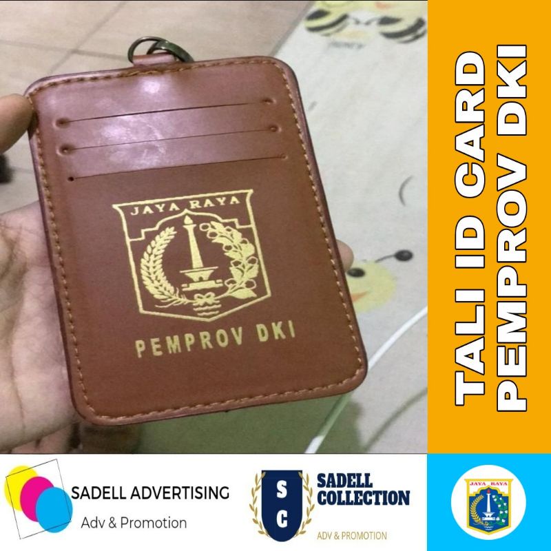 

Tali Id Card Pemprov DKI Tali Id Card DKI Coklat
