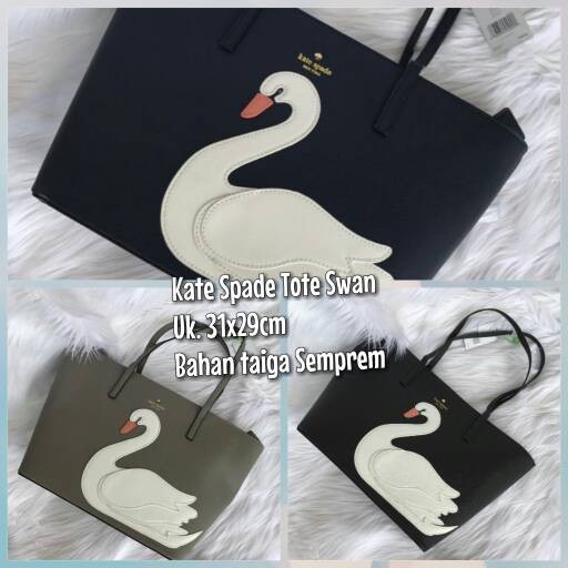 TAS KATE SPADE TOTE SWAN (ANGSA)