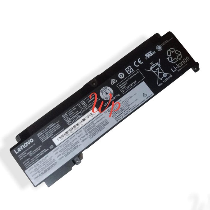 Baterai Lenovo ThinkPad T460S T470S 01AV405 01AV406 pendek Short