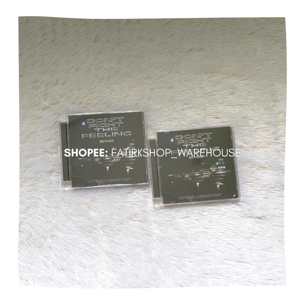 Jewel Case Ver EXO Special Album Don't Fight The Feeling