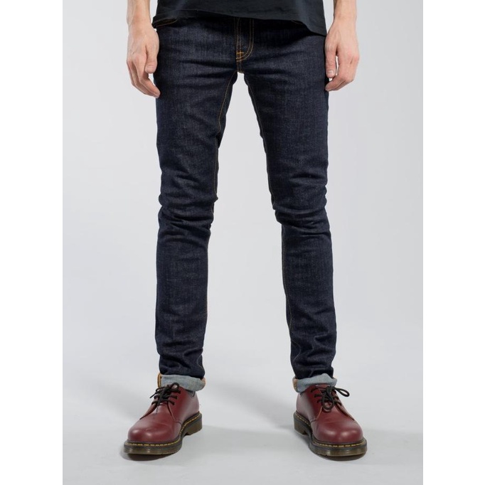 long john twill rinsed - nudie jeans co