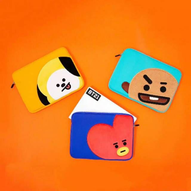 [ YC READY]- BT21 Tas Laptop Cover Sleeve