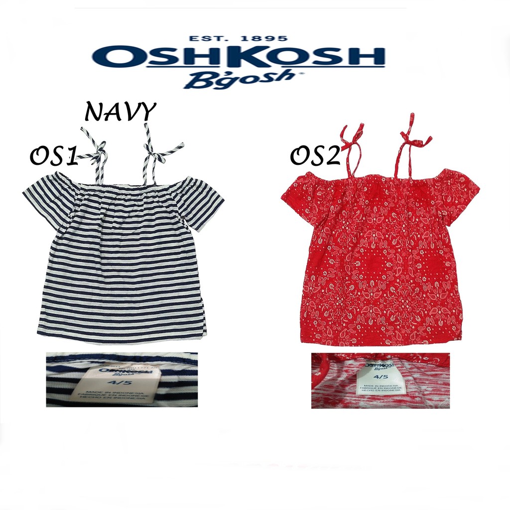 Baju Anak Perempuan tanggung Blous Sabrina Oshkosh Branded ori murah
