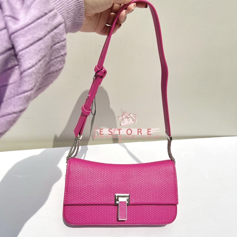 Tas Wanita Pdr Prism Leather Shoulder bag