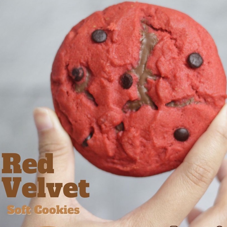 

SOFT BAKED COOKIES NUTELLA - RED VELVET