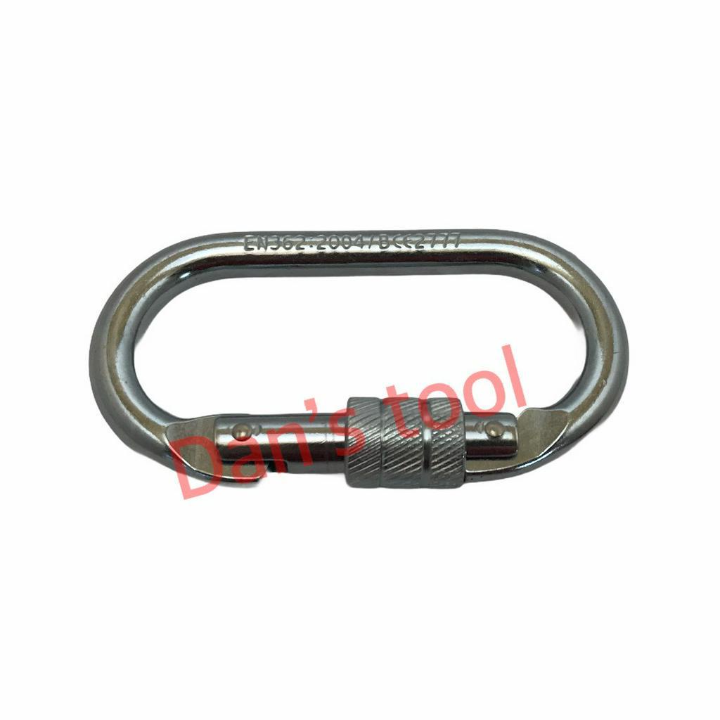 Carabiner Chrome Body Besar - Gantungan Panjat Tebing - Safety Lock