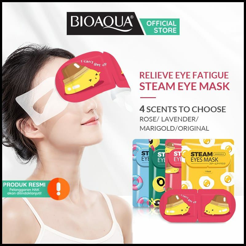 BIOAQUA Masker Mata Steam Eye Mask  (Isi 1 pcs)