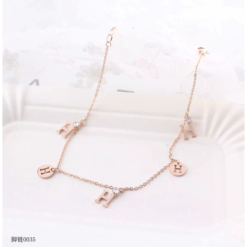 Gelang Kaki Titanium Perhiasan Fashion 0024,0069.0035,0040