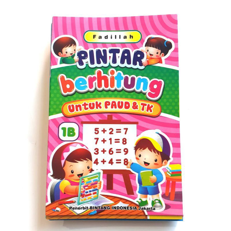 BUKU TK PINTAR BERHITUNG 1A/1B (per jilid/paket)