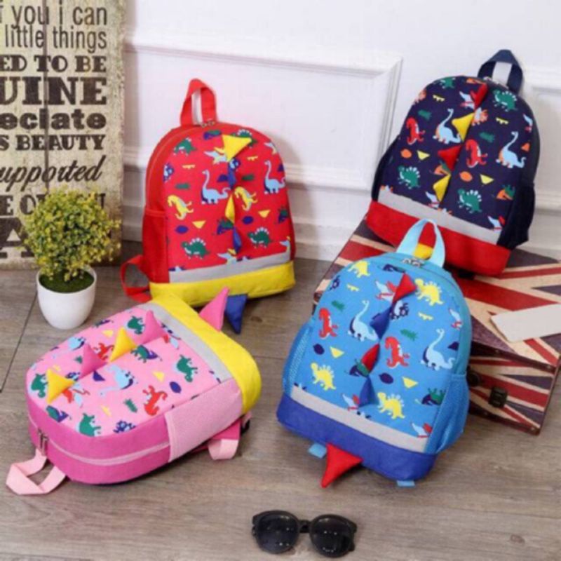 

RANSEL ANAK SEKOLAH KANVAS TAS ANGIN VMOR-157Variasi：BLUE BLACK, MERAH, BIRU MUDA, PINK