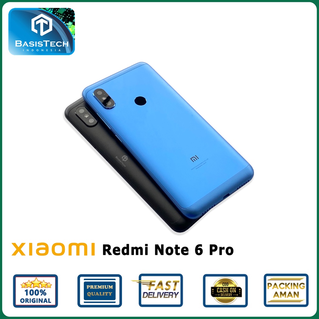 BACK COVER BACKDOOR CASING XIAOMI REDMI NOTE 6 PRO