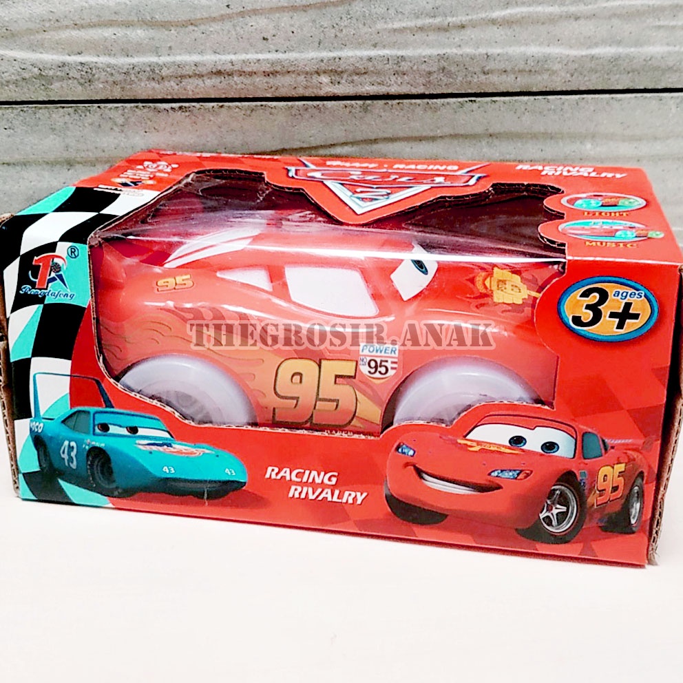 Mobil Cars Lightning Mcqueen Musik Bump &amp; Go