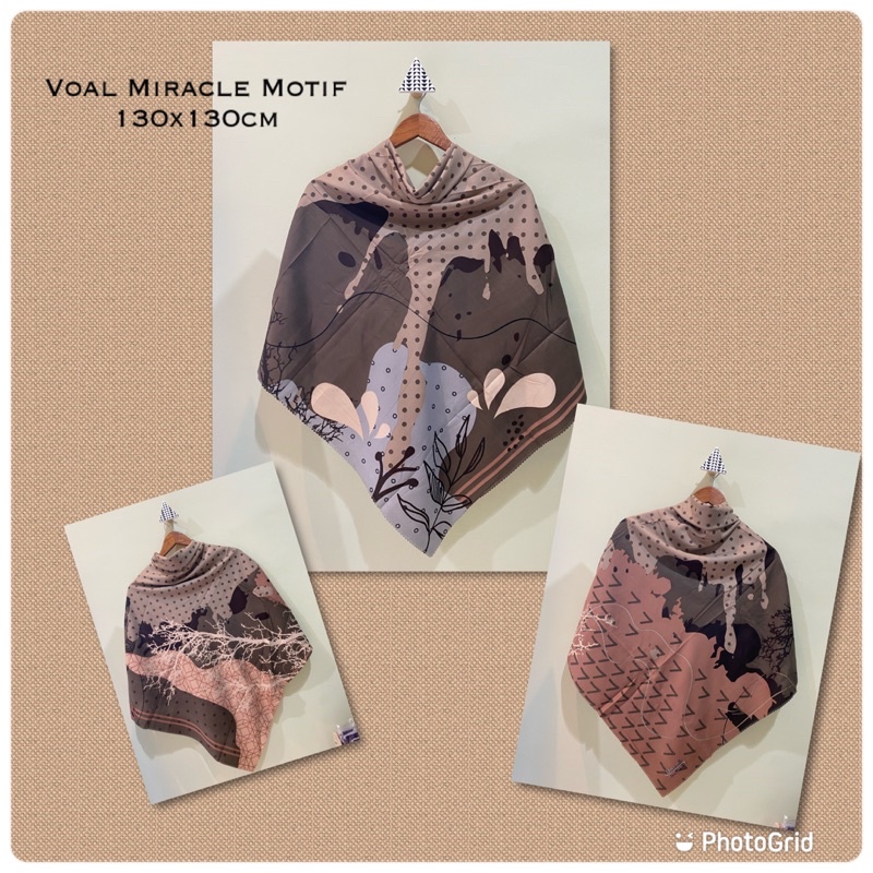 UMAMA Voal Miracle Syari Motif V.05 130x130cm