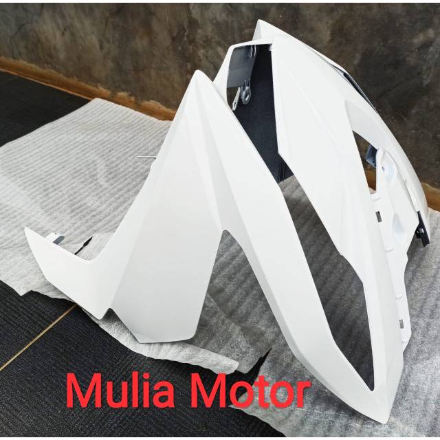 Cover body froned tameng panel depan beat led 2020 putih