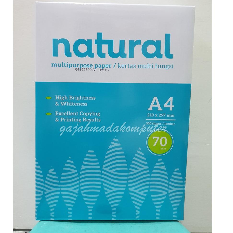 

✯Stok Banyak✧➠ Kertas HVS A4 70 gr 70 gsm 70gram NATURAL 84 ✯