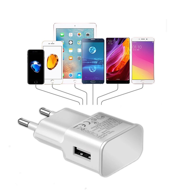 Adaptor Pengisi Daya Android 5V 2A / 5V 2Amp Tanpa Kabel USB 2Amp