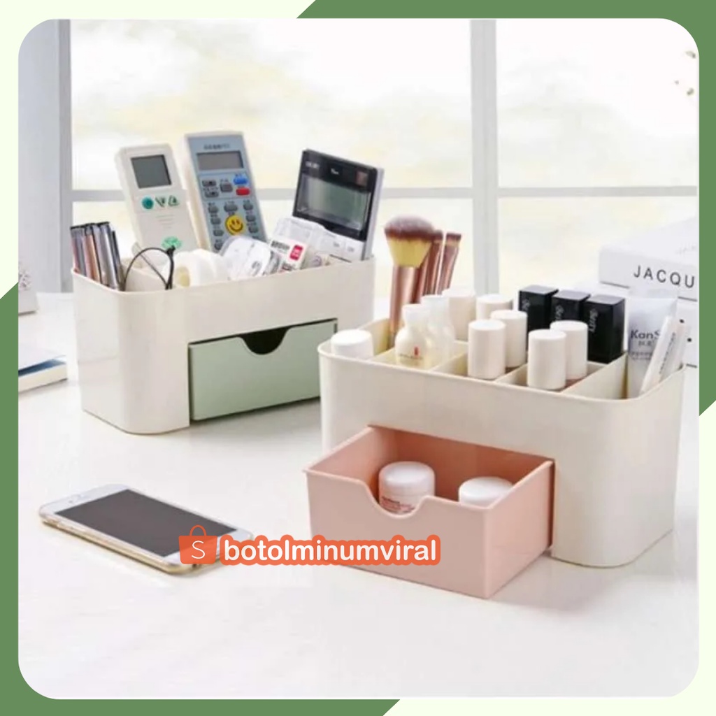 Rak Kosmetik Plastik Mini / Rak Perhiasan / Organizer Kosmetik Multifungsi PREMIUM