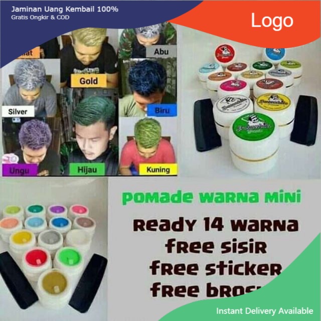 Pomade rambut warna goodthingdgoodmood