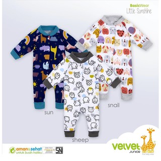 VELVET JUNIOR Setelan Baju Pendek Celana Pop Newborn VELVET JUNIOR Setelan Baju Pendek Celana Pop Newborn