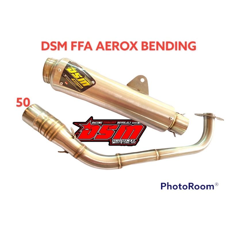 Knalpot Dsm Ffa aerox bending lexi bending