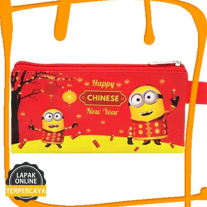 

Big Sale Dompet Pouch Angpao Imlek Panjang Minion Chinese New Year Red Envelope - Pjg Minion Barang