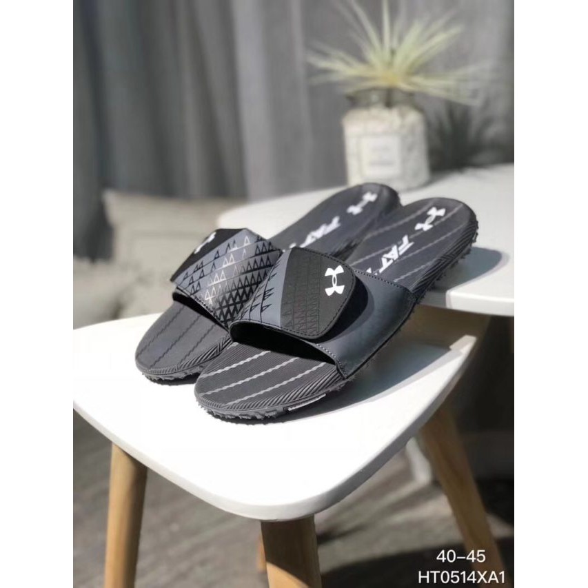 SANDAL UA FAT TIRE SLIDE GRAY PREMIUM