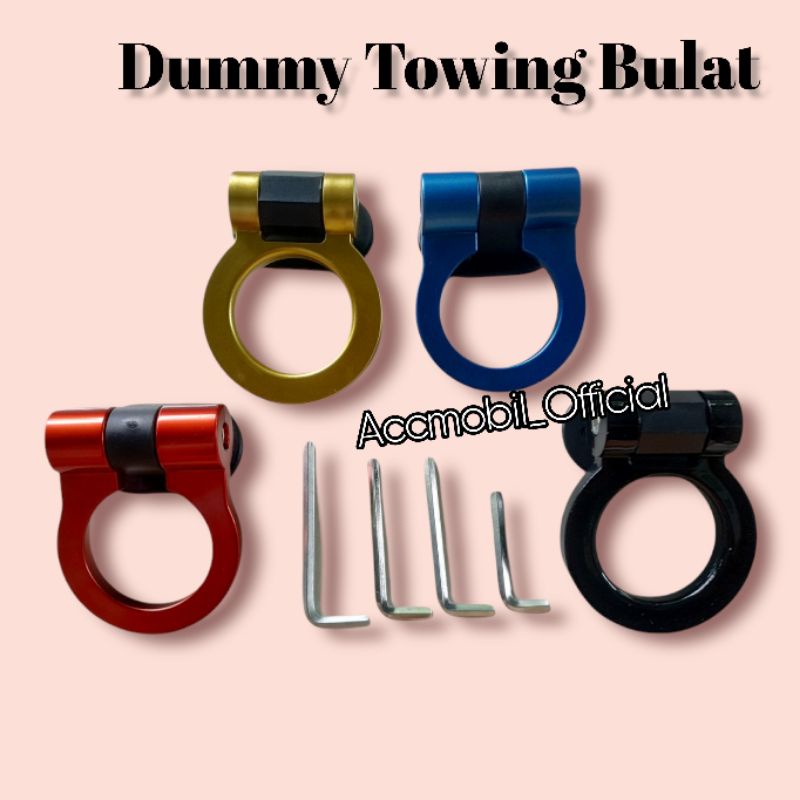 [ BISA COD ] Dummy Towing Hook Bulat Universal Avanza Xenia Agya Ayla Dll